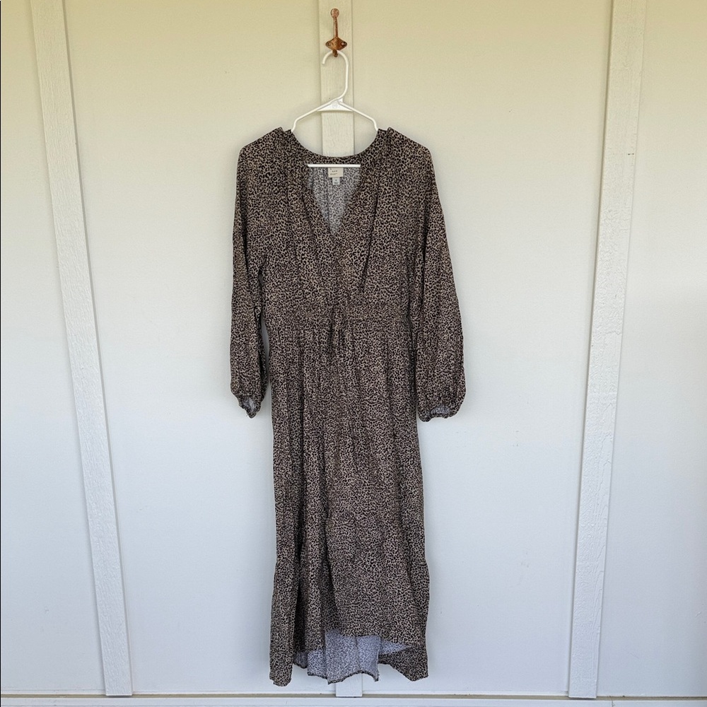 A New Day leopard print dress